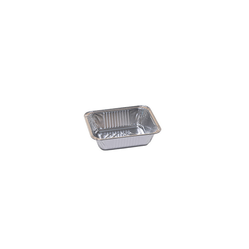 VASCHETTE ALLUMINIO CUKI 1/2 PORZIONE 100 PZ VASCHETTE ALLUMINIO CUKI 1/2 PORZIONE 100 PZ