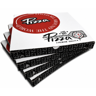 Scatole Pizza 30x30x3 cm - 100 pz | Cartone Alimentare - Edocarta1977