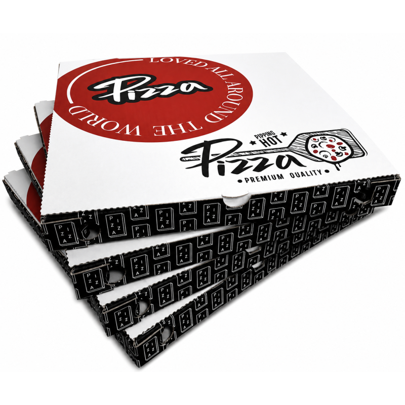 SCATOLE PIZZA MUSCLE BOX 22x26 h 4 100 PZ